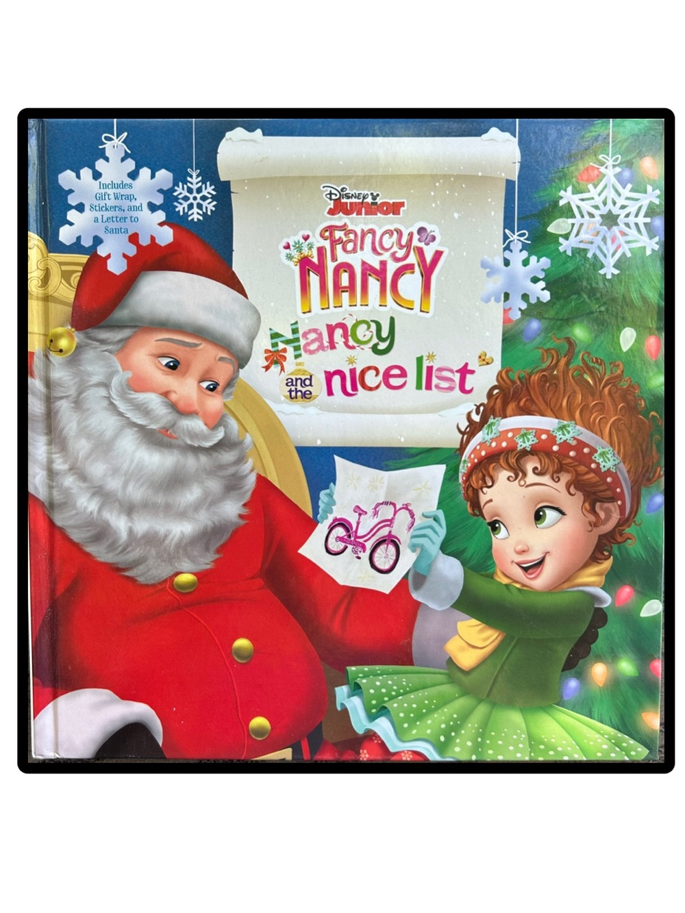 Disney Junior Fancy Nancy 'Nancy and the Nice List' Hardcover Book
